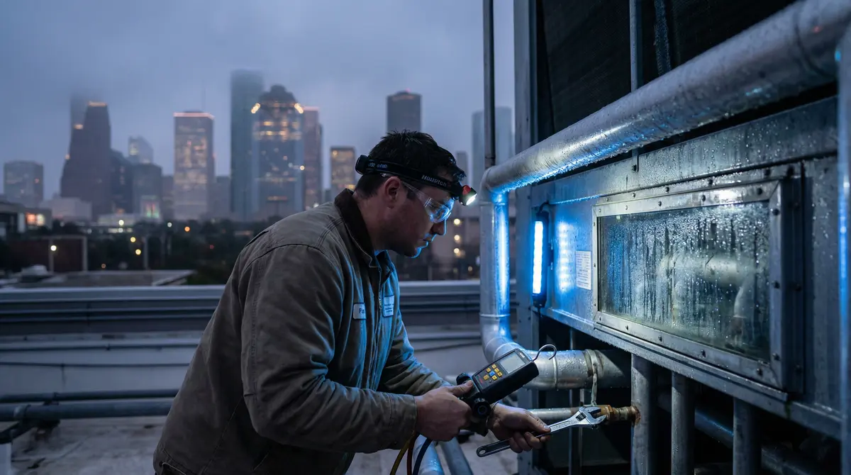 HVAC Recovery Hub Houston revenue leakage audit - 2026