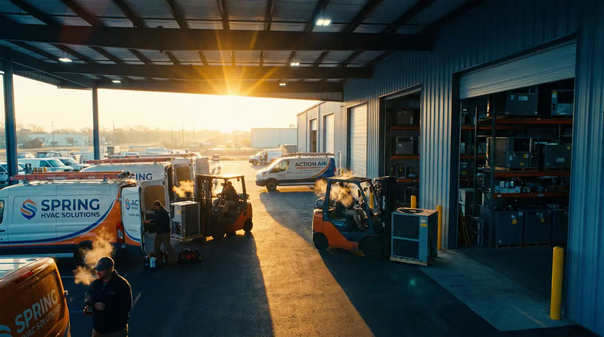 HVAC Recovery Hub forensic evidence spring demand surge National - 2026